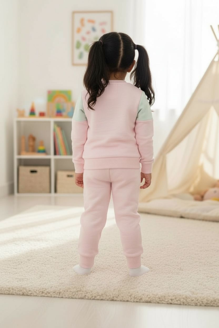Minnie Knitted Sweatshirt & Jogger Set – Soft Winter Co-Ord for Toddlers & Girls