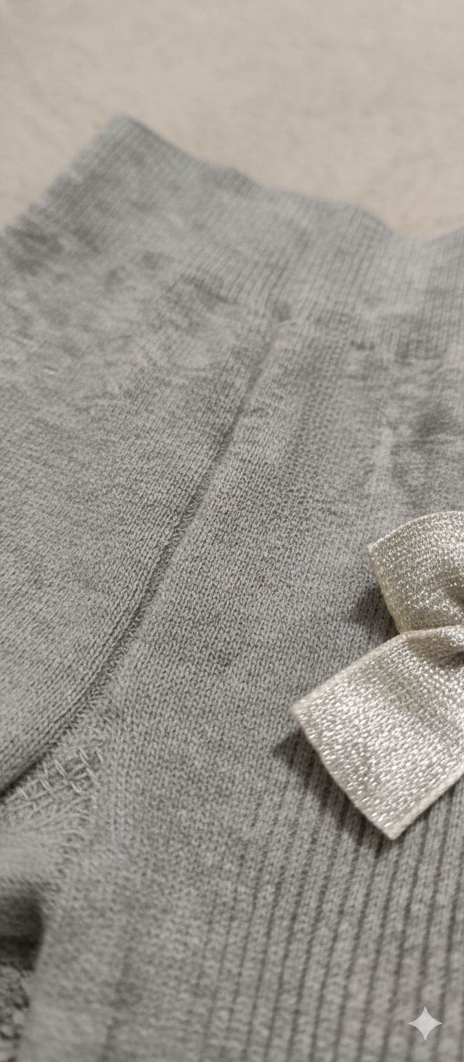 Grey Breathable Premium Cotton Kids Stockings – Party to Play Wear