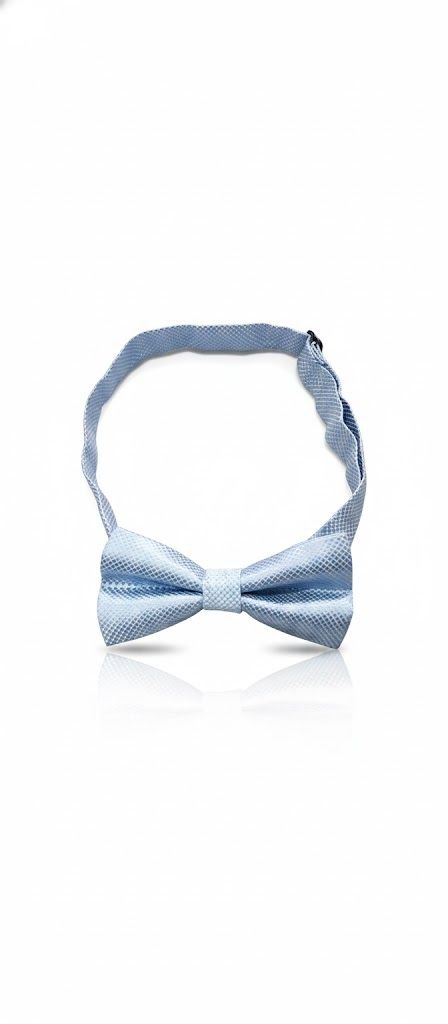Blue Ready to Use Bow Tie – Easy Wear Formal Accessory for Boys