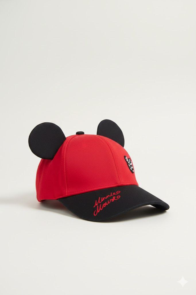 Mickey Ears Sun Cap – Soft, Lightweight & Breathable Summer Outdoor Cap