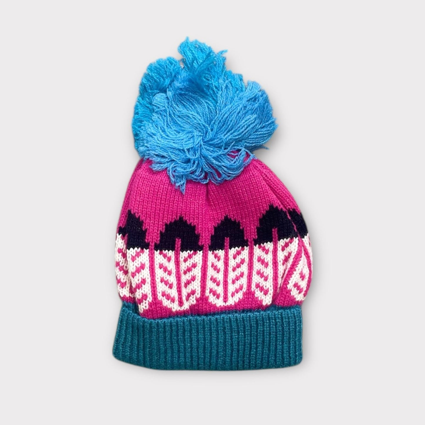 Unisex Children’s Winter Beanie – Warm Knitted Cap with Pom-Pom