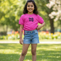 Girls Pink WAUG Embellished Top – Stylish Casual Wear