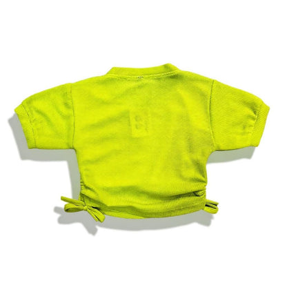 Girls Green WAUG Embellished Top – Stylish Casual Wear