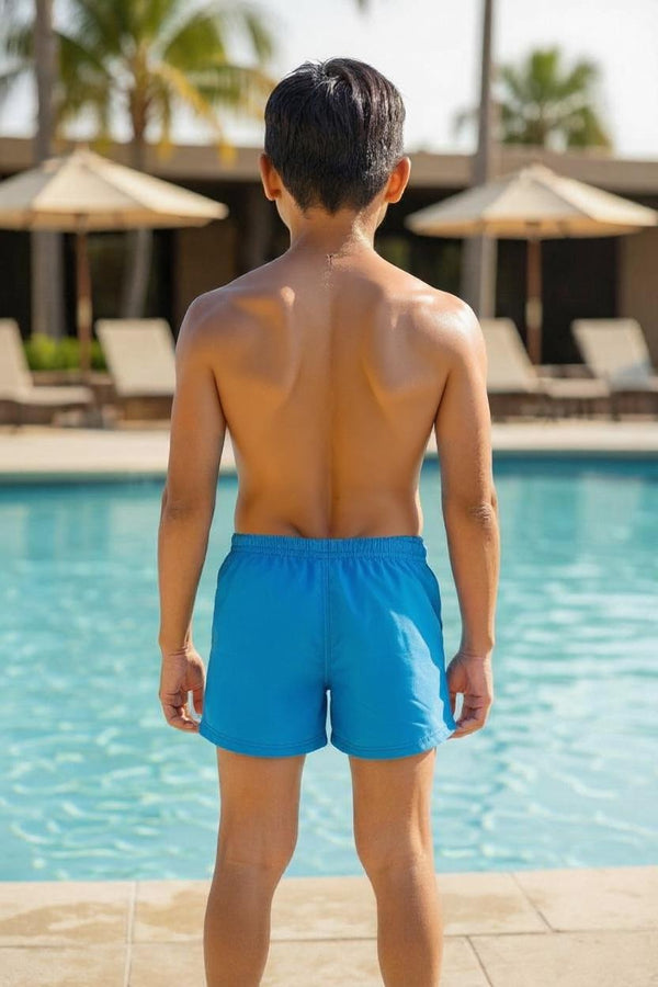 Kids Super Wings Swim Shorts | Quick-Dry Cartoon Swimwear for Boys