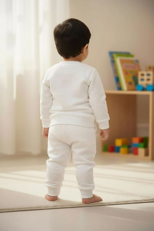 Mickey Knitted Sweatshirt & Jogger Set – Soft Winter Co-Ord for Toddler Boys