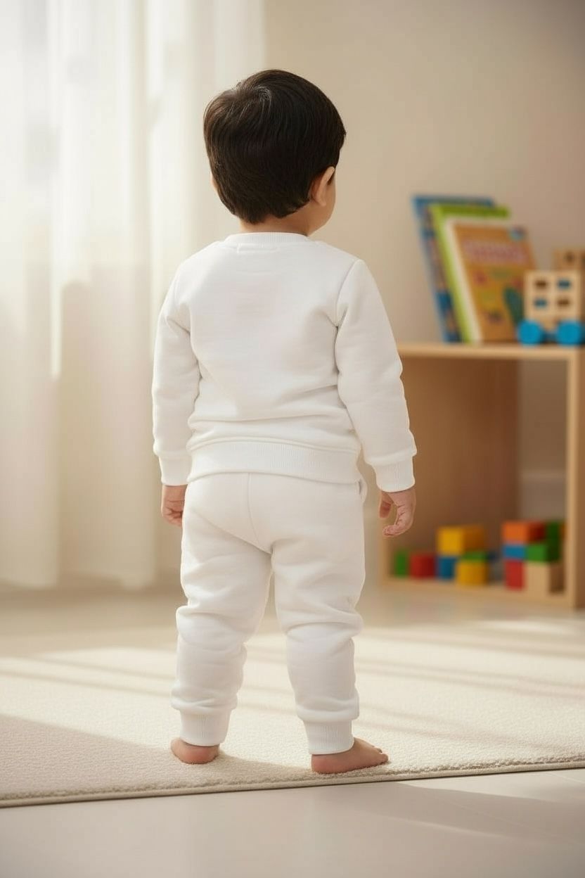 Mickey Knitted Sweatshirt & Jogger Set – Soft Winter Co-Ord for Toddler Boys