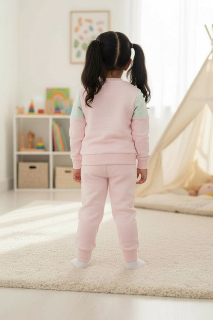 Minnie Knitted Sweatshirt & Jogger Set – Soft Winter Co-Ord for Toddlers & Girls