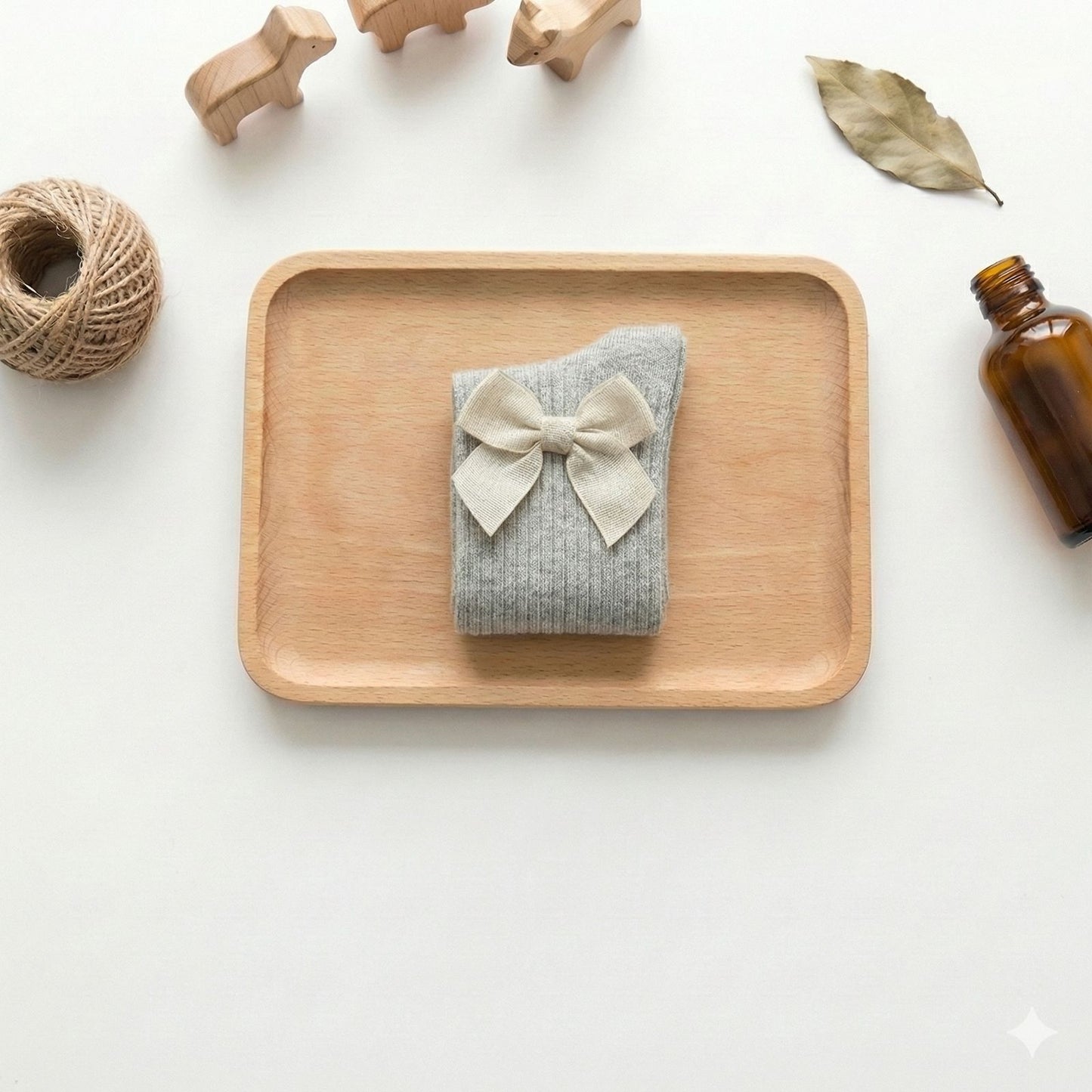 Grey Breathable Premium Cotton Kids Stockings – Party to Play Wear