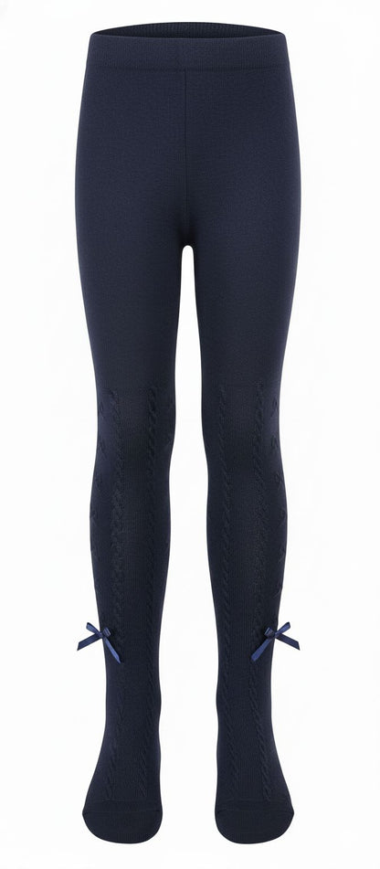 Navy Blue Breathable Premium Cotton Kids Stockings – Party to Play Wear