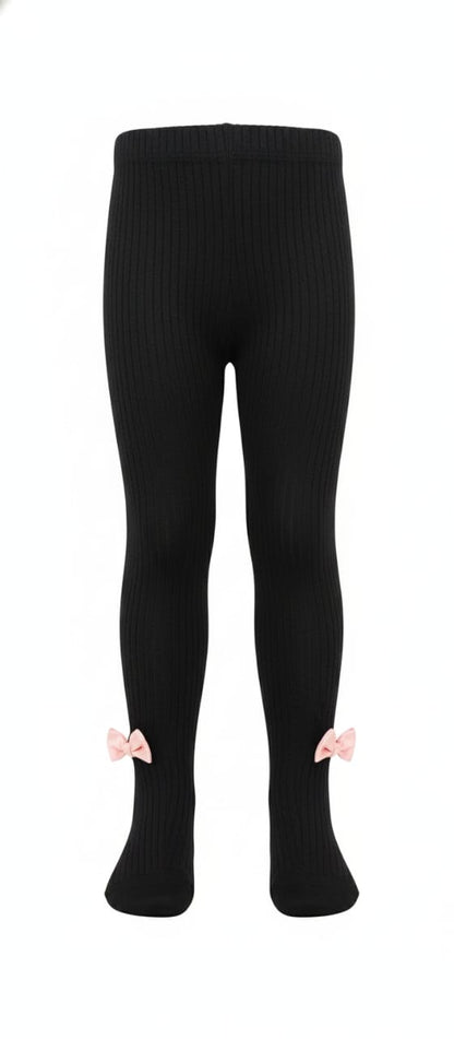 Black Breathable Premium Cotton Kids Stockings – Party to Play Wear