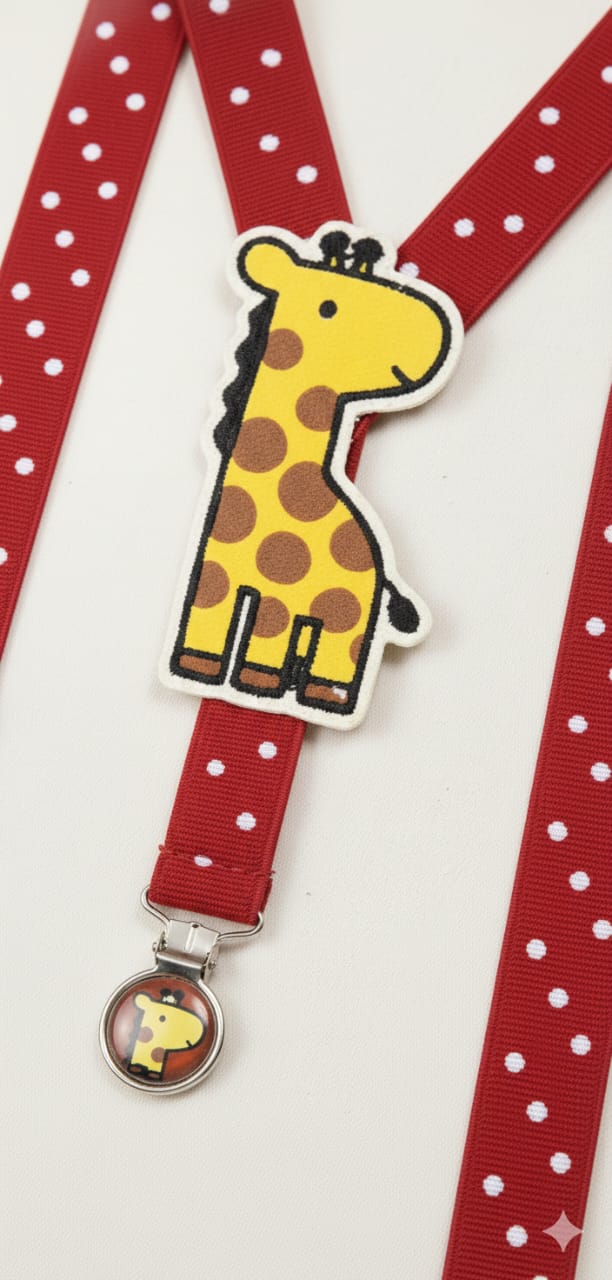 Red Polka Dot Suspenders – Premium Fun Style