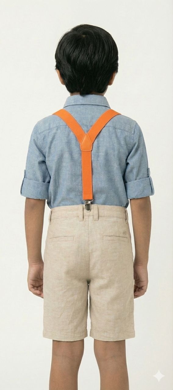Orange Suspenders – Premium Fun Style