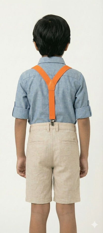 Orange Suspenders – Premium Fun Style