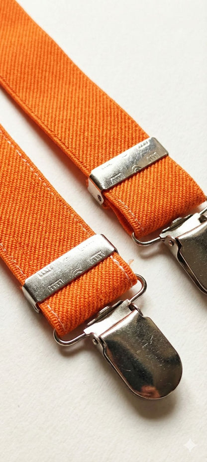 Orange Suspenders – Premium Fun Style