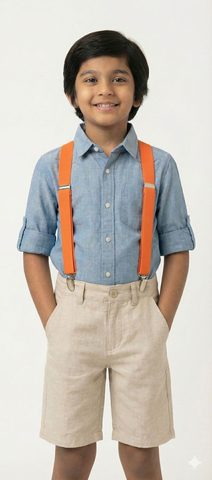 Orange Suspenders – Premium Fun Style