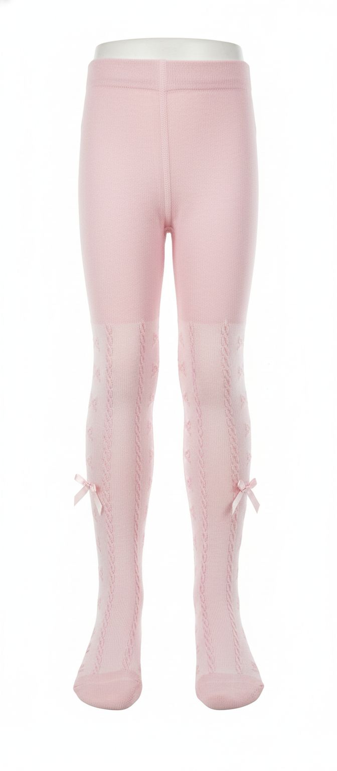 Pastel Pink Breathable Premium Cotton Kids Stockings – Party to Play Wear
