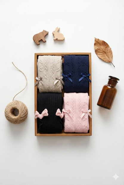 Grey Breathable Premium Cotton Kids Stockings – Party to Play Wear