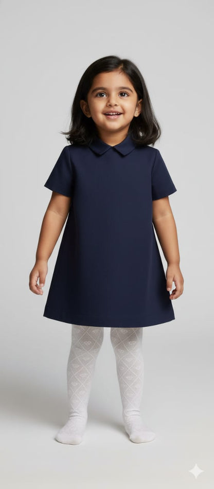 White Breathable Premium Cotton Mesh Kids Stockings – Party to Play Wear