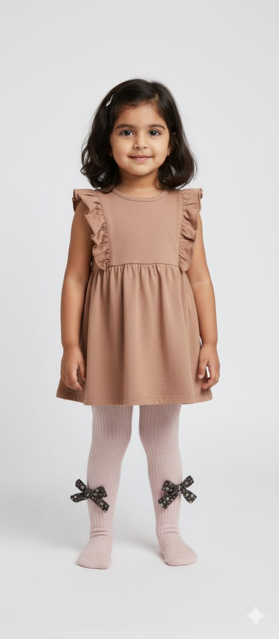 Peach Breathable Premium Cotton Kids Stockings – Party to Play Wear