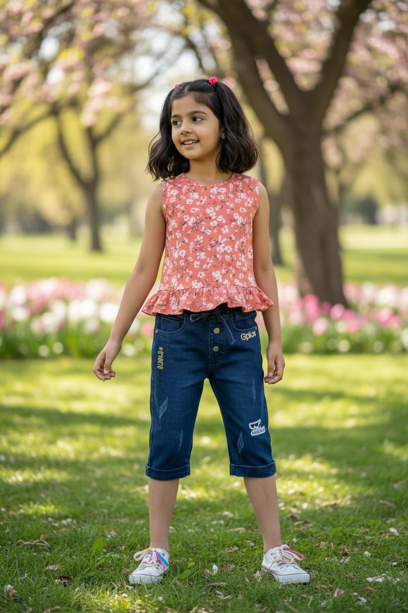 Dark Indigo Denim Jogger Pants – Elastic Waist Stretch Comfort Fit