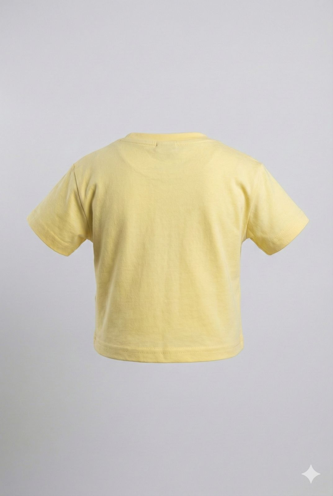 Yellow Printed Cotton T-Shirt – Cute Casual Summer Wear