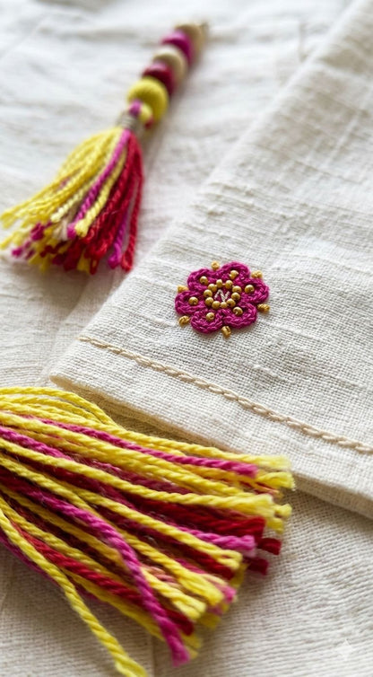 Beige Embroidered Ethnic Co-Ord Set with Palazzo – Premium Festive Wear