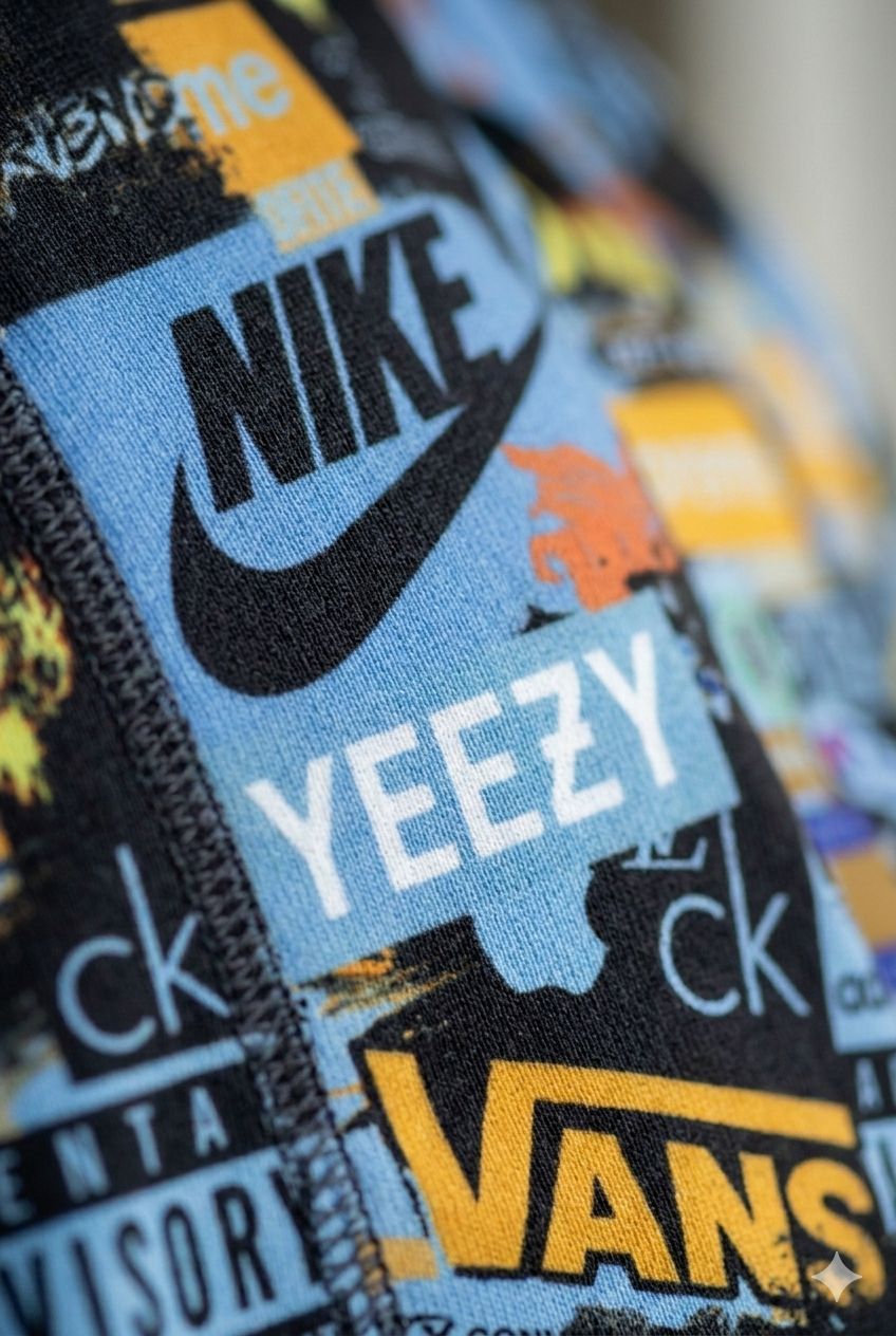 Blue Printed Winter Tracksuit Set – Zipper Jacket & Jogger Co-Ord