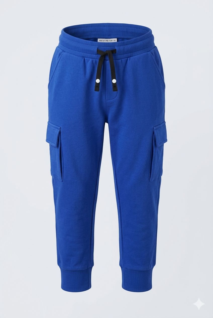 Premium Hoodie Jogger Set – Blue Winter Co-ord