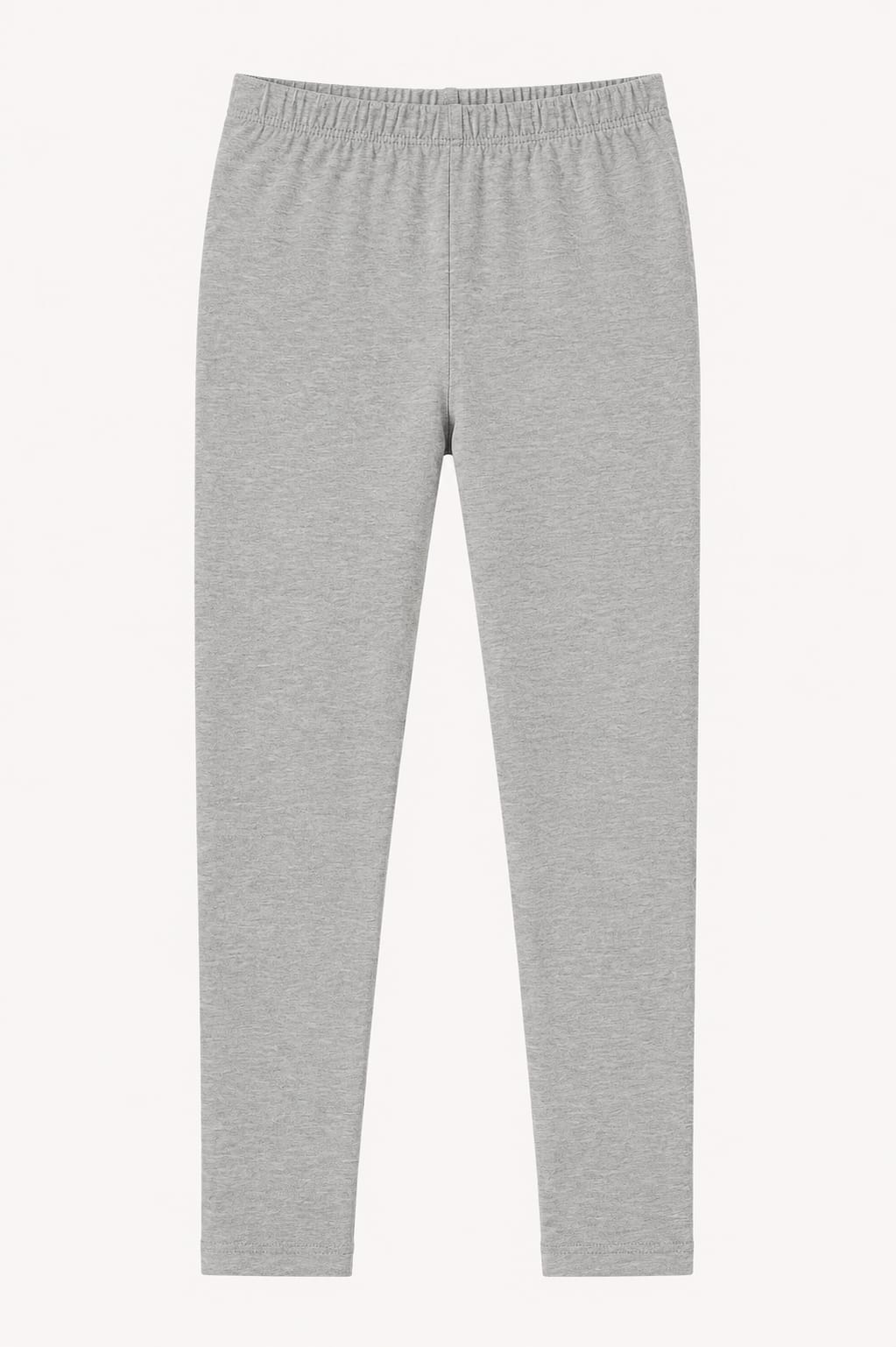 Grey Cotton Leggings
