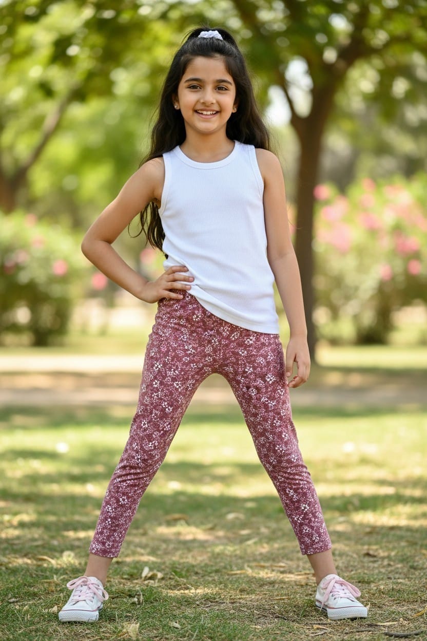 Floral Print Leggings