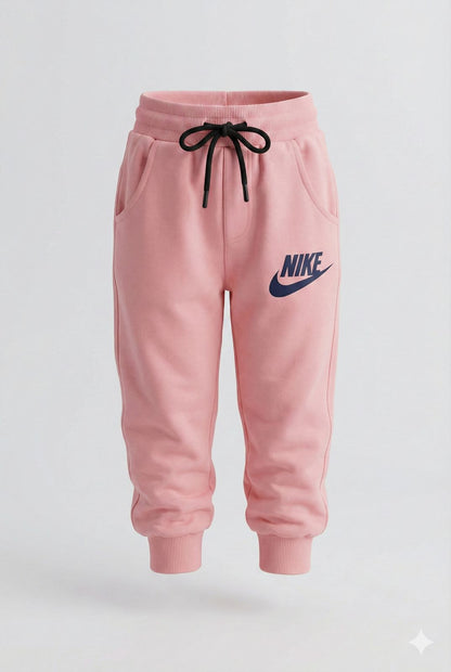 Peach Unisex Sports Jogger Pants – Soft Elastic Waist Athleisure Comfort Fit