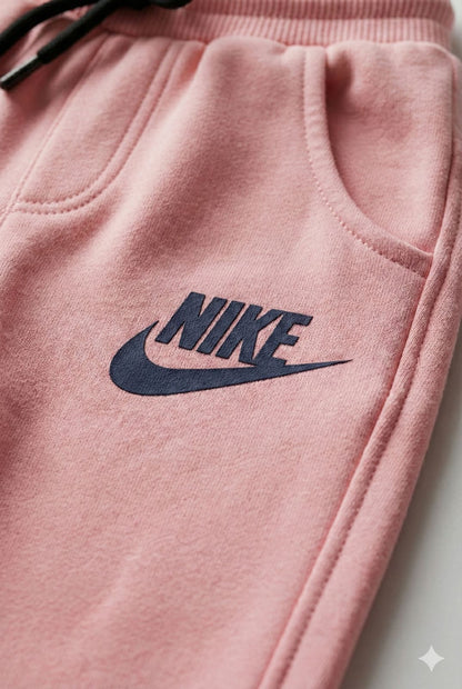 Peach Unisex Sports Jogger Pants – Soft Elastic Waist Athleisure Comfort Fit