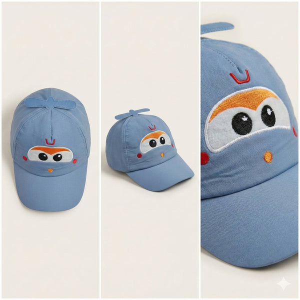 Plane Toddler & Kids Sun Cap – Soft, Lightweight & Breathable Summer Outdoor Cap