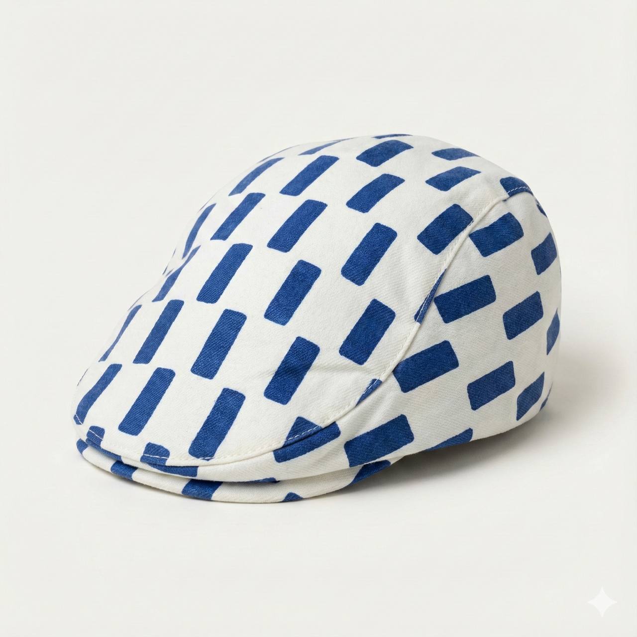 Blue & White Kids Golf Cap – Soft, Lightweight & Breathable Summer Outdoor Cap