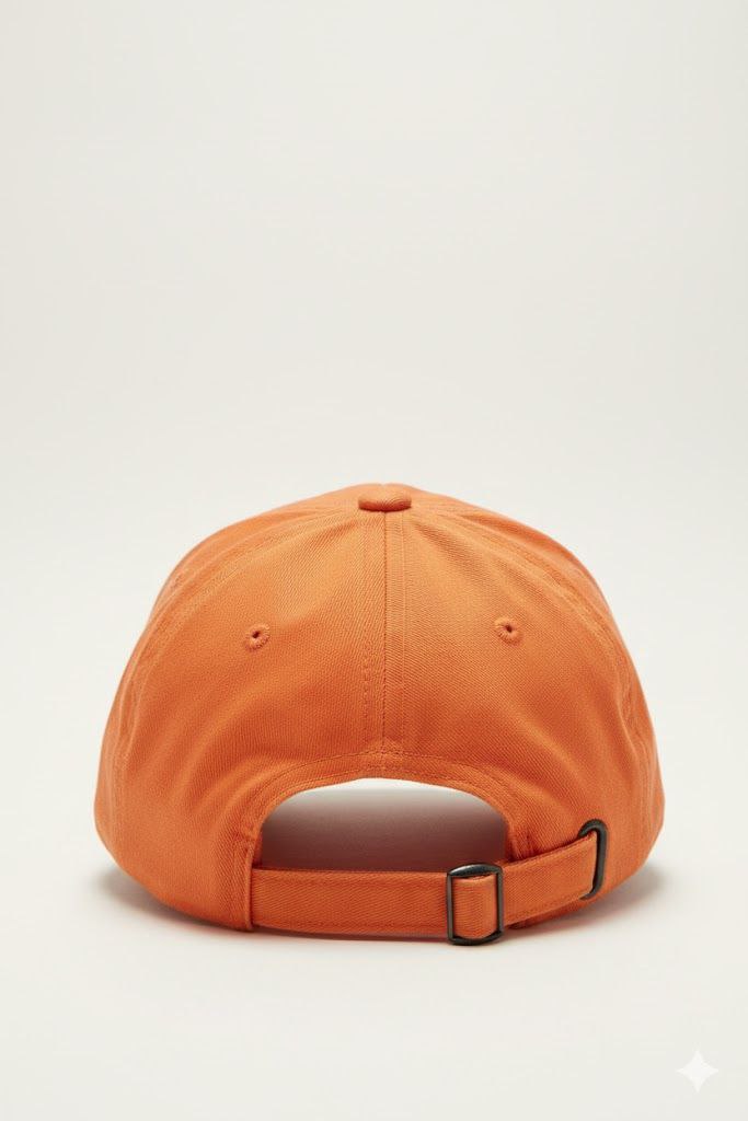 Orange-Teddy Astronaut Toy Sun Cap – Soft, Lightweight & Breathable Summer Outdoor Cap