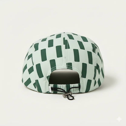 Green & White Kids Golf Cap – Soft, Lightweight & Breathable Summer Outdoor Cap