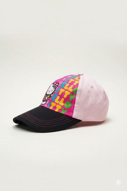 Hello Kitty Sun Cap  – Soft, Lightweight & Breathable Summer Outdoor Cap