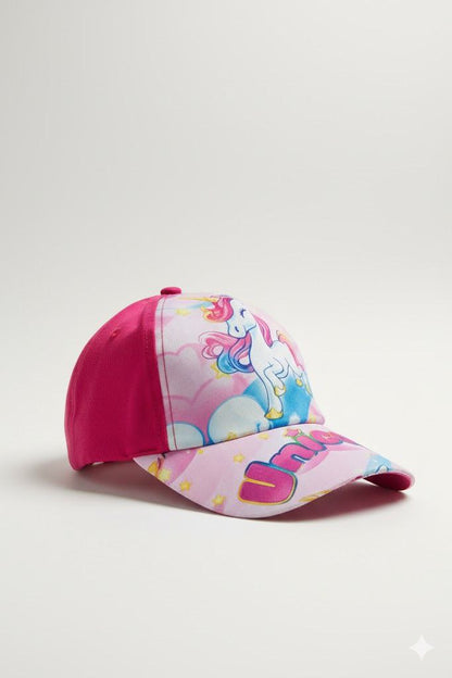 Unicorn Printed Sun Cap  – Soft, Lightweight & Breathable Summer Outdoor Cap