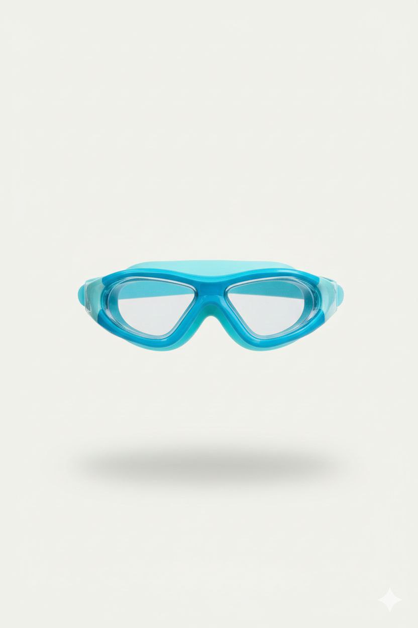 Blue Unisex Swimming Goggles – Clear Vision, Leak-Proof, Anti-Fog Eye Protection