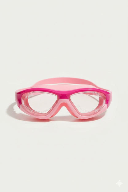 Pink Unisex Swimming Goggles – Clear Vision, Leak-Proof, Anti-Fog Eye Protection