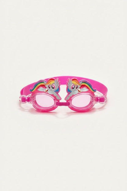 Pink Unicorn Unisex Swimming Goggles – Clear Vision, Leak-Proof, Anti-Fog Eye Protection