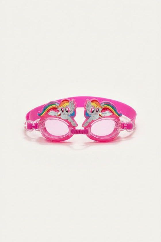 Pink Unicorn Unisex Swimming Goggles – Clear Vision, Leak-Proof, Anti-Fog Eye Protection