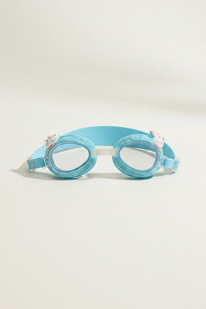 Peppa Pig Blue Unisex Swimming Goggles – Clear Vision, Leak-Proof, Anti-Fog Eye Protection