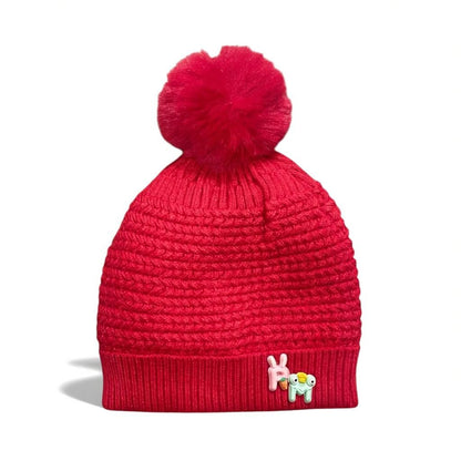 Soft Knitted Yellow Baby Beanie – Warm & Cute