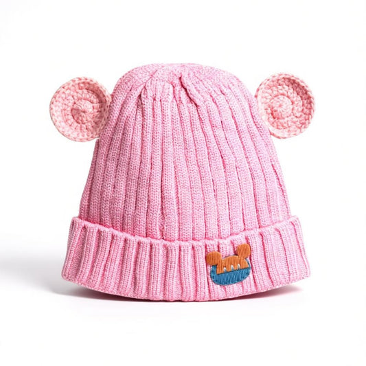 Soft Winter Hat I Beanie for Toddlers – Crochet Ear Cap