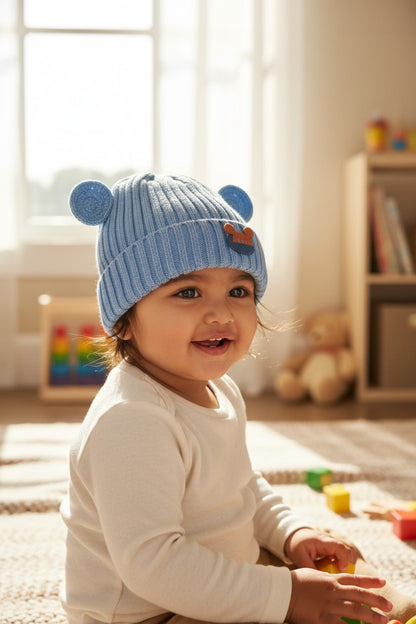 Soft Winter Hat I Beanie for Toddlers – Crochet Ear Cap